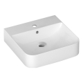 Isvea - Lauale/seinale paigaldatav valamu SOTT AQUA 50x50 cm keraamika/valge