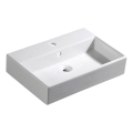 Isvea - Lauapealne valamu PURITY 60x42 cm keraamiline/valge