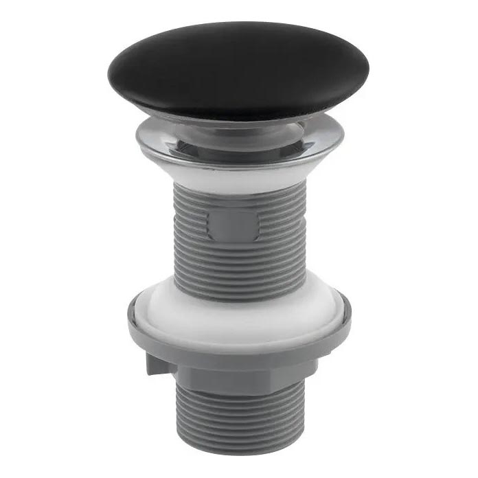 Isvea - Valamu äravool, läbimõõt 7,2 cm, matt must