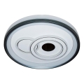 ITALUX - Hämardatav LED-laelamp PORTA LED/40W/230V 3000-6500K läbimõõt 50 cm must + kaugjuhtimispult