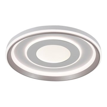 ITALUX - Hämardatav LED-laevalgusti SIMNI LED/55W/230V 3000-6500K Ø 50 cm valge + kaugjuhtimispult