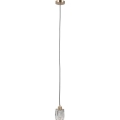 ITALUX - Kaabliga riputatav lühter TORNO 1xE14/40W/230V kuldne
