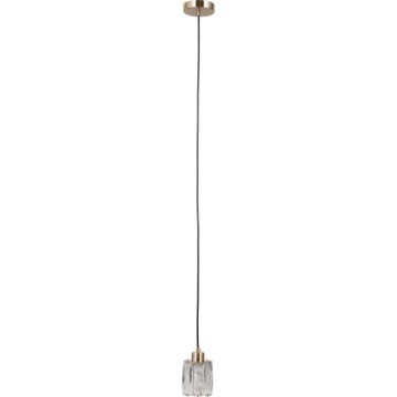 ITALUX - Kaabliga riputatav lühter TORNO 1xE14/40W/230V kuldne
