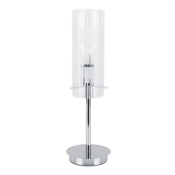 ITALUX - Laualamp MAX 1xE27/60W/230V läikiv kroom/läbipaistev