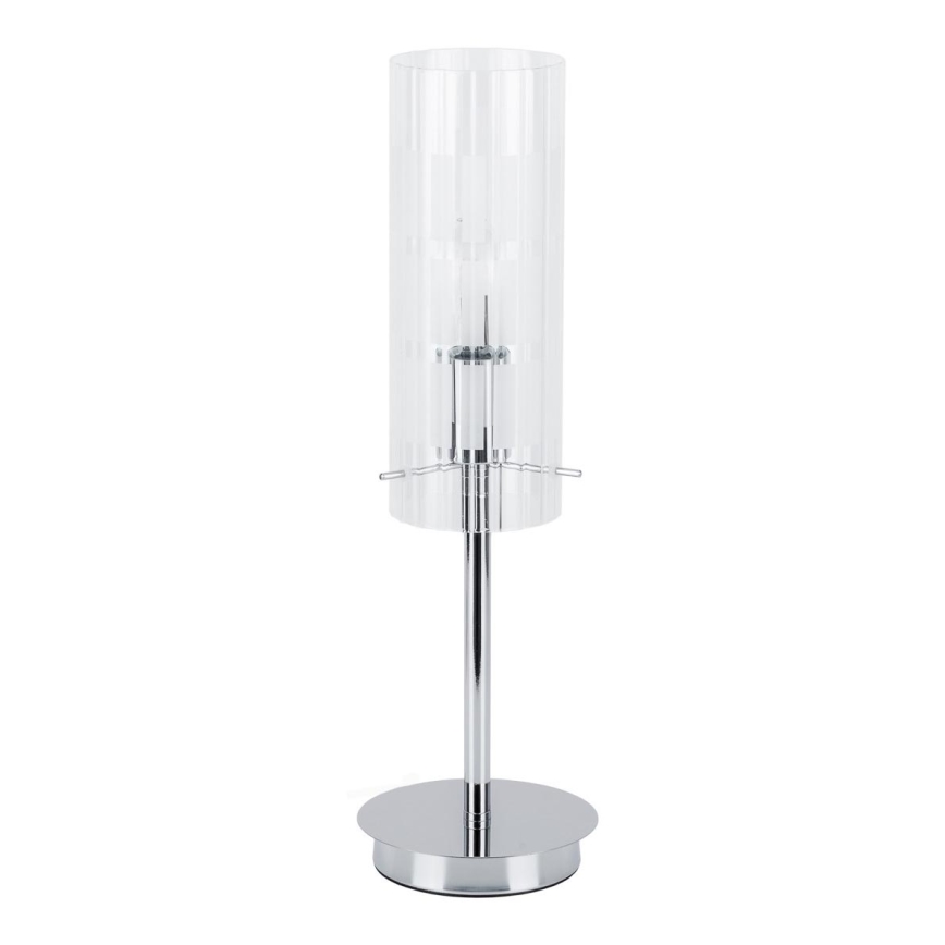 ITALUX - Laualamp MAX 1xE27/60W/230V läikiv kroom/läbipaistev