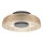 ITALUX - LED laelamp PASSO LED/8W/230V 3000K läbimõõt 25 cm suitsune beež
