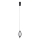 ITALUX - LED-lühter riputuskaabliga SEVILLA LED/5W/230V 3000K must