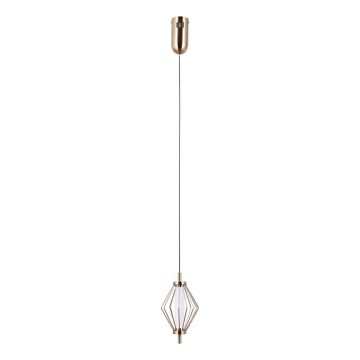 ITALUX - LED-lühter traadil SEVILLA LED/5W/230V 3000K kuldne