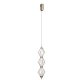 ITALUX - LED-rippvalgusti kaabliga SEVILLA LED/15W/230V 3000K kuldne
