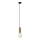 ITALUX - Lühter ALDEVA 1xE27/40W/230V d. 15 cm pronks