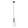 ITALUX - Lühter ALDEVA 1xE27/40W/230V d. 20 cm must/pronks