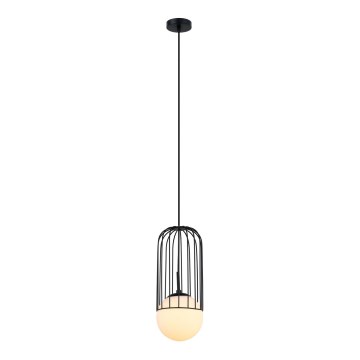 ITALUX - Lühter MATTY 1xE27/40W/230V d. 15 cm must