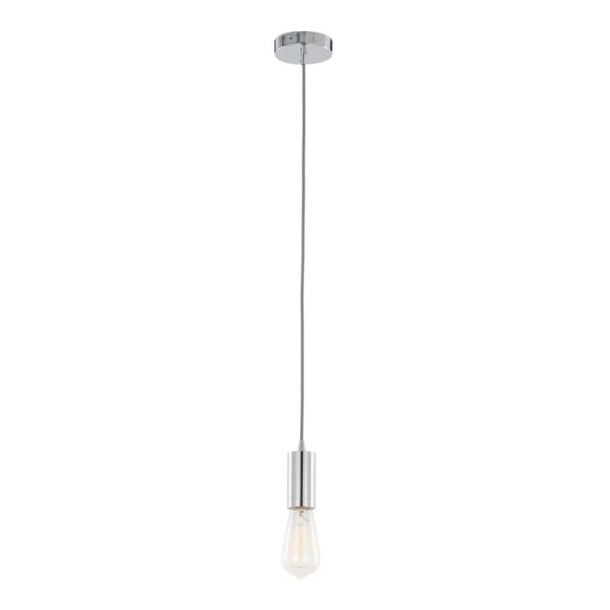 ITALUX - Lühter MODERNA 1xE27/60W/230V läikiv kroom