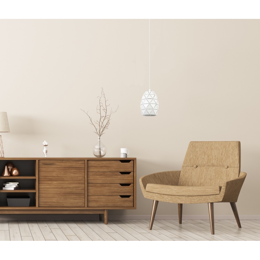 ITALUX - Lühter HARLEY 1xE27/40W/230V valge