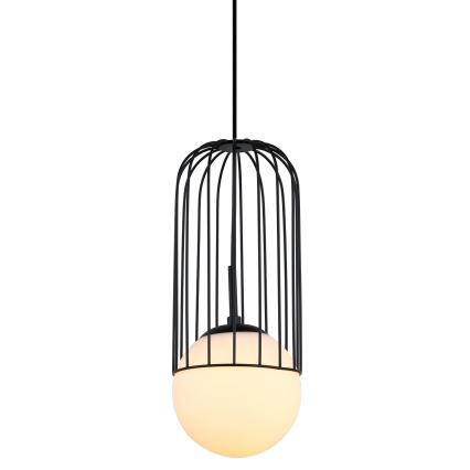 ITALUX - Lühter MATTY 1xE27/40W/230V d. 15 cm must