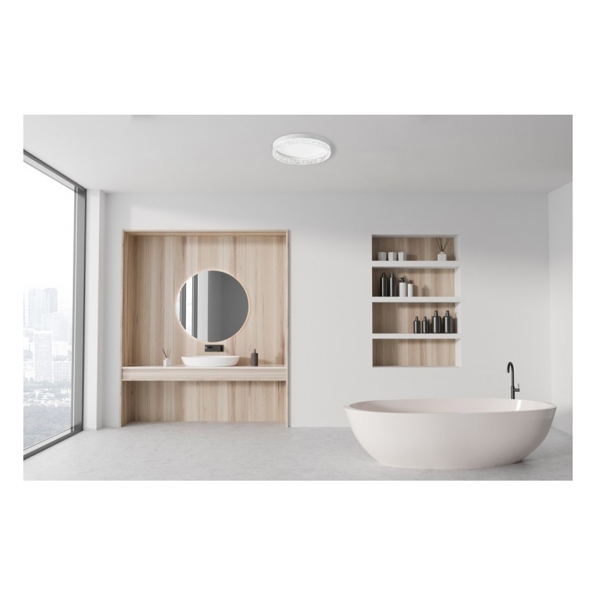 ITALUX - LED-hämardatav laelamp RANTE LED/58W/230V 3000–6500K läbimõõt 50 cm valge + kaugjuhtimispult