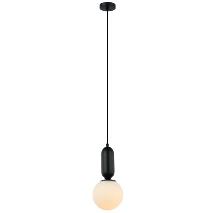 ITALUX - Lühter ALDEVA 1xE27/40W/230V d. 15 cm must