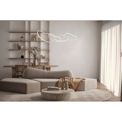ITALUX - LED-lühter köisriputusega FONTE LED/60W/230V 3000/4000/6000K valge