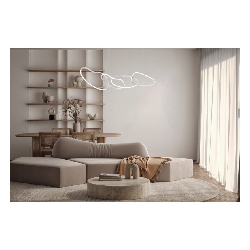 ITALUX - LED-lühter köisriputusega FONTE LED/60W/230V 3000/4000/6000K valge