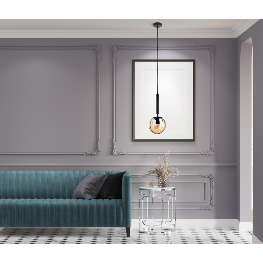 ITALUX - Lühter RAVENA 1xE27/10W/230V must