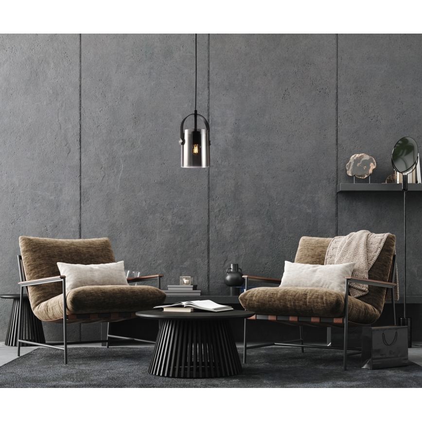 ITALUX - Lühter NANESMA 1xE27/40W/230V must