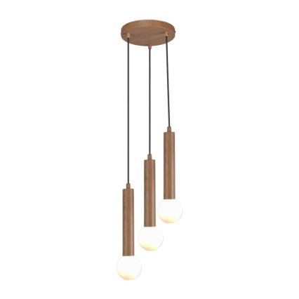 ITALUX - Ripplühter kaabliga FILANO 3xG9/5W/230V pruun