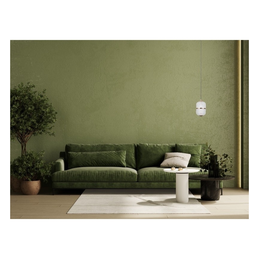 ITALUX - ALANI LED-rippvalgusti kaabliga LED/6W/230V 3000K must/kuldne