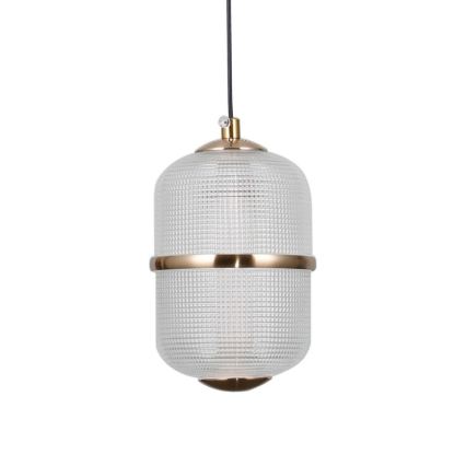 ITALUX - LED-lühter kaabliga ALANI 3xLED/5W/230V 3000K must/kuldne