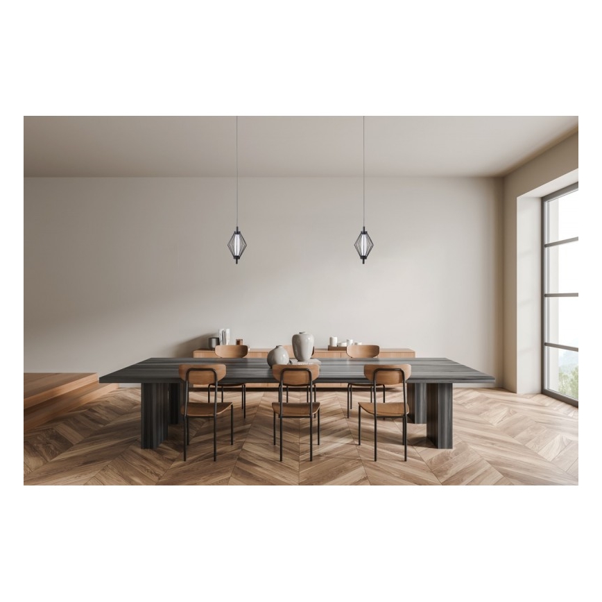 ITALUX - LED-lühter riputuskaabliga SEVILLA LED/5W/230V 3000K must