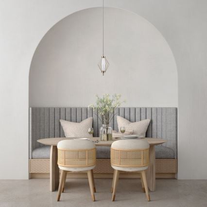 ITALUX - LED-lühter traadil SEVILLA LED/5W/230V 3000K kuldne