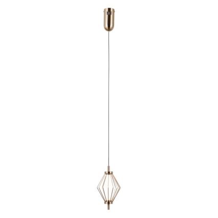 ITALUX - LED-lühter traadil SEVILLA LED/5W/230V 3000K kuldne