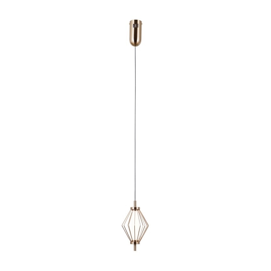 ITALUX - LED-lühter traadil SEVILLA LED/5W/230V 3000K kuldne