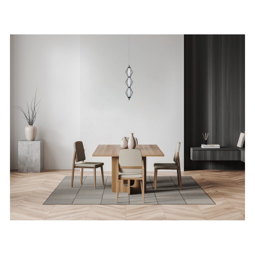 ITALUX - LED-lühter kaabliga SEVILLA LED/15W/230V 3000K must
