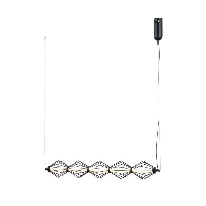 ITALUX - LED-rippvalgusti kaabliga SEVILLA LED/25W/230V 3000K must