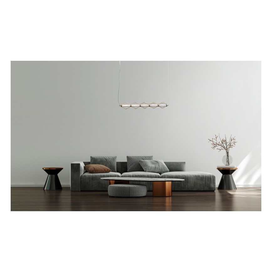 ITALUX - LED-ripplühter kaabliga SEVILLA LED/25W/230V 3000K kuldne
