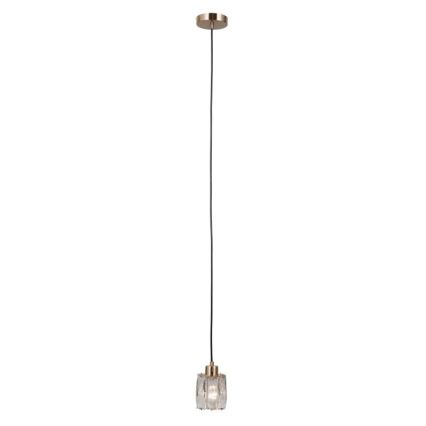 ITALUX - Kaabliga riputatav lühter TORNO 1xE14/40W/230V kuldne