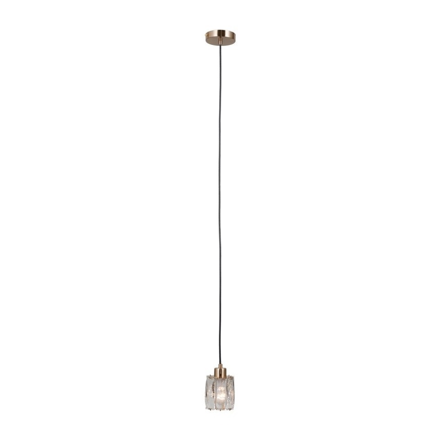 ITALUX - Kaabliga riputatav lühter TORNO 1xE14/40W/230V kuldne