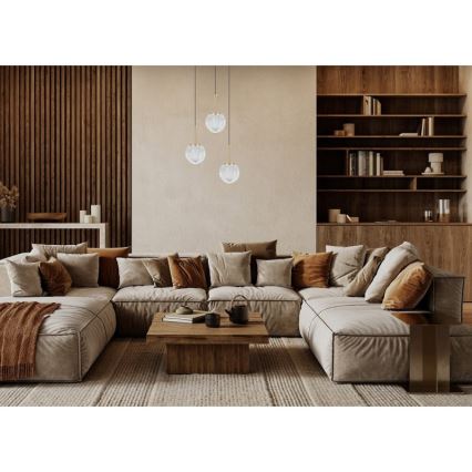ITALUX - PADRI ripplühter kaablil 3xG9/5W/230V, kuldne