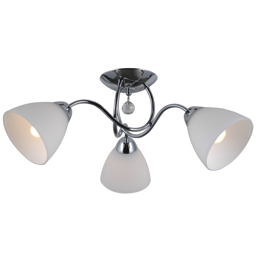 ITALUX - Pinnale kinnitatav lühter LUGANO 3xE27/40W/230V