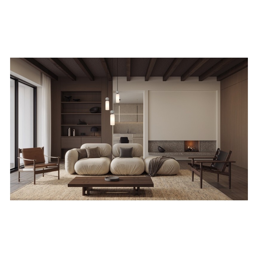 ITALUX - SANTOS ripplamp kaabliga 3xG9/40W/230V must