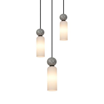 ITALUX - SANTOS ripplamp kaabliga 3xG9/40W/230V must