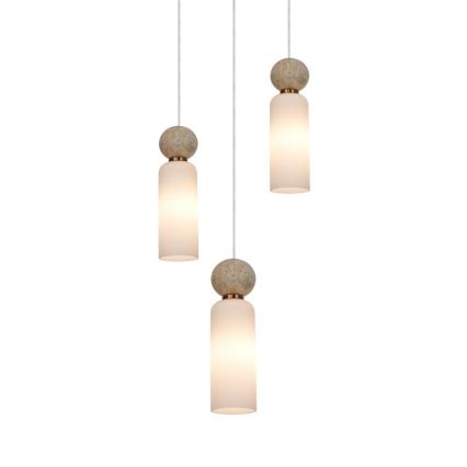ITALUX - SANTOS ripplamp kaabliga, 3xG9/40W/230V, kuldne