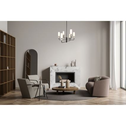 ITALUX - Varrega lühter SANTOS 6xG9/40W/230V must