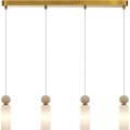 ITALUX - ripatslamp kaabliga SANTOS 4xG9/40W/230V kuldne