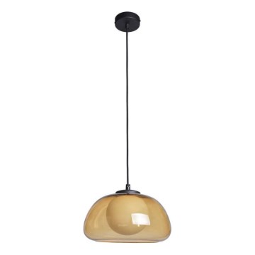 ITALUX - Ripplühter kaabliga AINALE 1xG9/7W/230V must/suitsune pruun