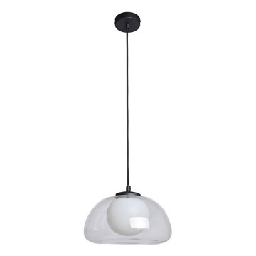 ITALUX - Rippvalgusti kaabliga AINALE 1xG9/7W/230V must/selge