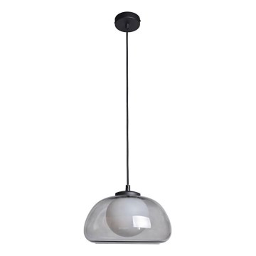 ITALUX - Rippvalgusti kaabliga AINALE 1xG9/7W/230V must/suitsumust
