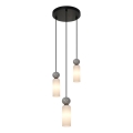 ITALUX - SANTOS ripplamp kaabliga 3xG9/40W/230V must