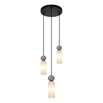 ITALUX - SANTOS ripplamp kaabliga 3xG9/40W/230V must
