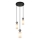 ITALUX - SANTOS ripplamp kaabliga 3xG9/40W/230V must